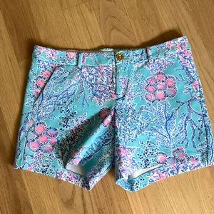 Lilly Pulitzer Callahan knit shirt in Blue Ibiza -now you sea me